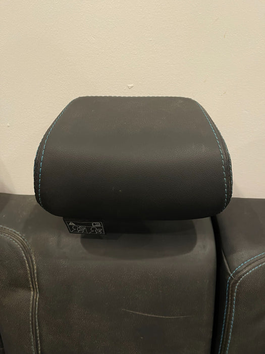 2016 SUBARU WRX STI REAR SEATS SERIES.HyperBlue *DIRTY* 2015-2020 BLUE STITCHING