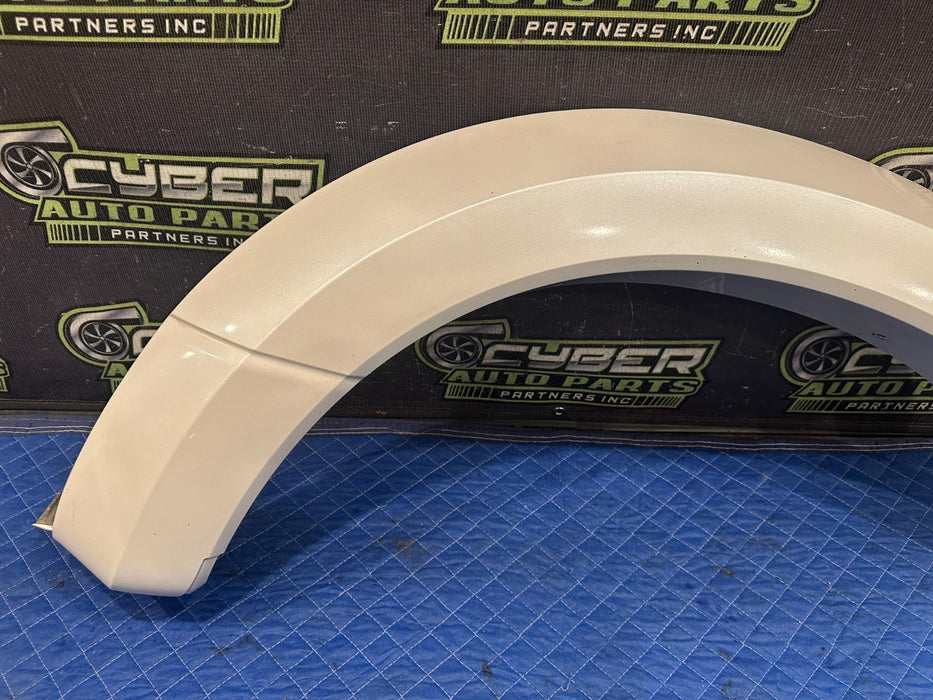 2017-2019 FORD F450 DUALLY RIGHT FENDER FLARE OEM (UG) *MINOR CHIPS #6*