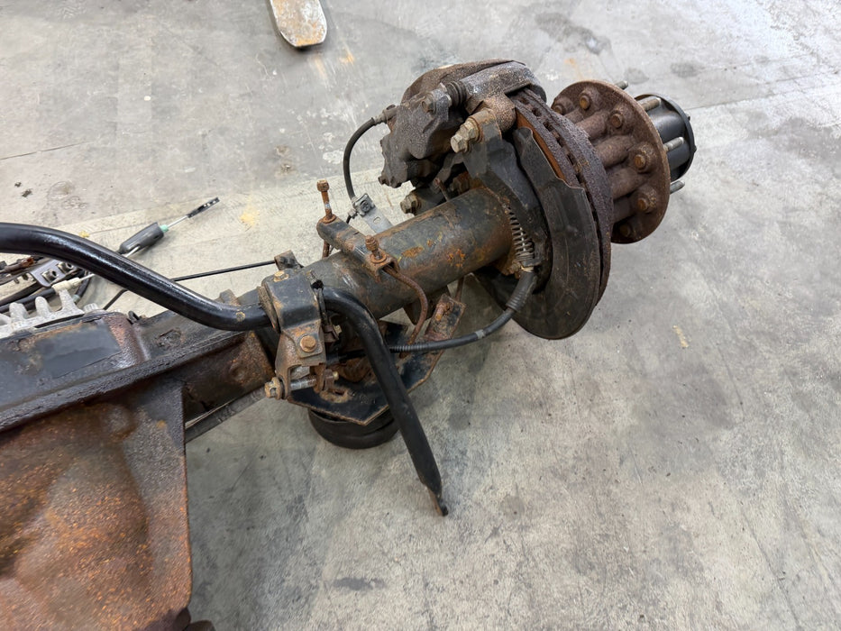 2017 - 2022 FORD F450 REAR AXLE 4.30 RATIO (4L) 42K MILES *DAMAGE TO HOUSING*