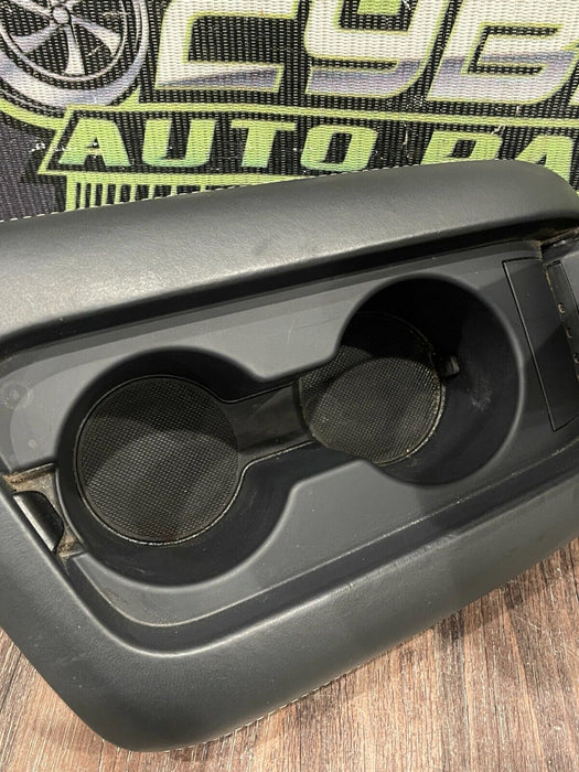 2017-18 AUDI R8 PLUS SPYDER CENTER CONSOLE LID W CUP HOLDER ARM REST OEM
