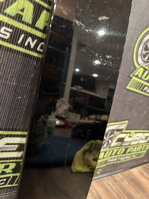 2017 FORD F250 F350 F450 FRONT RIGHT GLOSS BLACK B PILLAR DOOR TRIM OEM *WEAR*