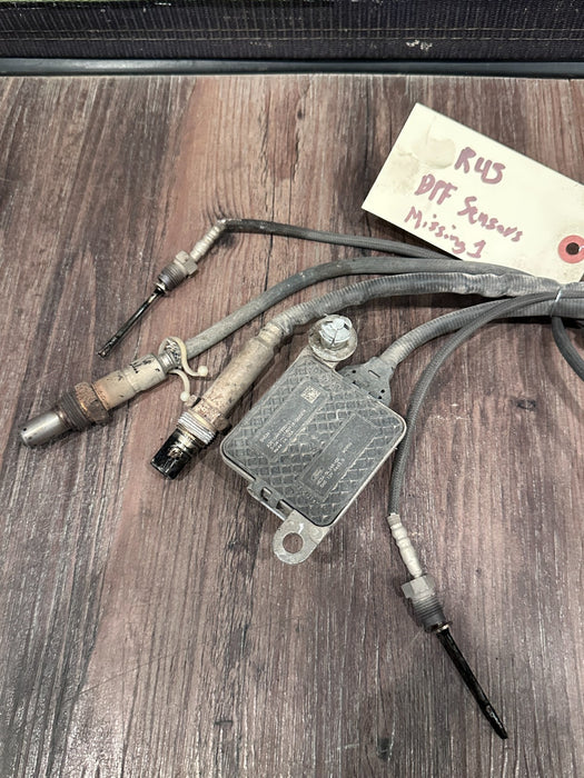 2019 FORD F250 DPF SENSORS OEM *MISSING 1 SENOR*