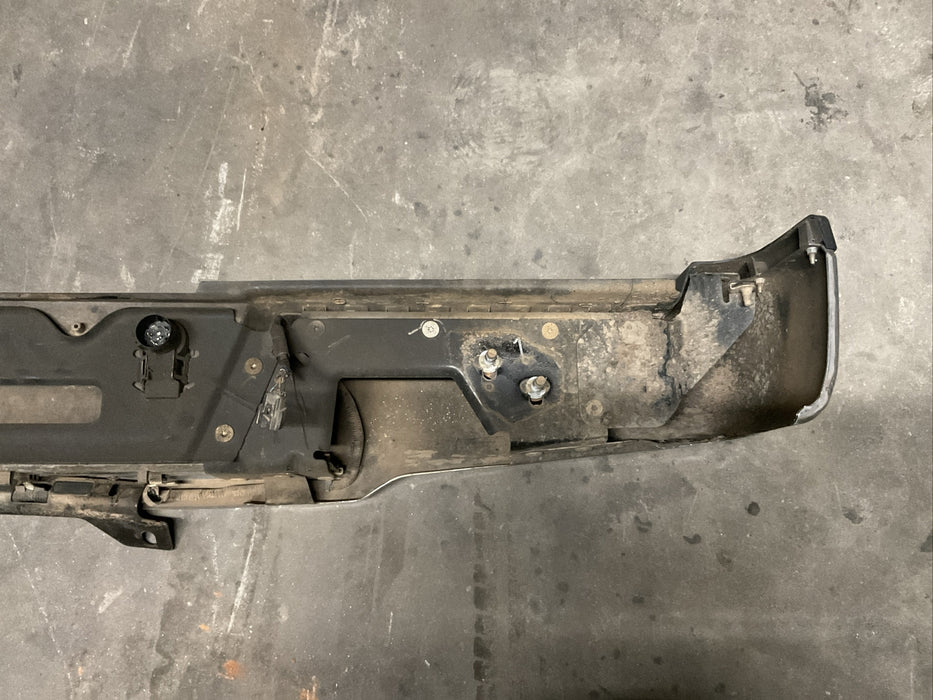 2017 2018 2019 FORD F250 F350 F450 CHROME REAR BUMPER W/O PARKING SENSORS OEM