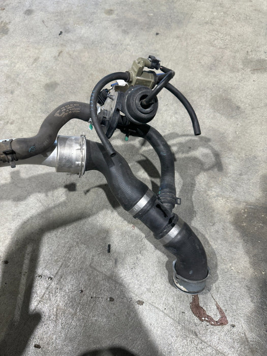 2014 PORSCHE 911 TURBO S REAR RIGHT ENGINE WATER COOLANT HOSE LINES OEM