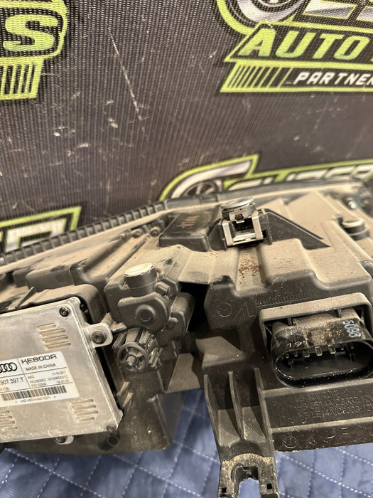 2017 2018 AUDI R8 DRIVER LEFT HEADLIGHT LASER COMPLETE W/ MODULES OEM GENUINE