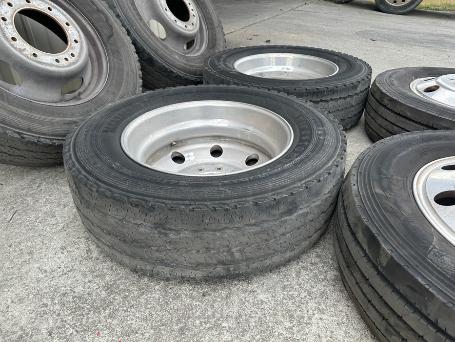 10x225 FORD F450 F550 RAM 4500 5500 ALLOY WHEELS RIMS 19.5X6 OEM
