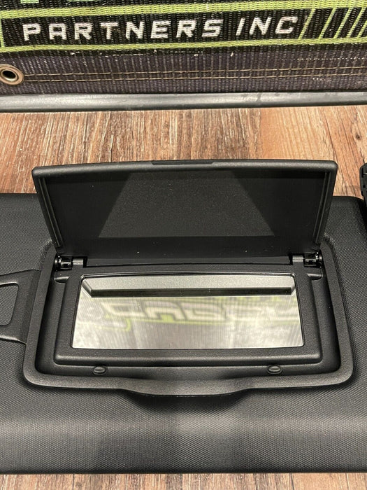 2015 MERCEDES BENZ C63S AMG FRONT LEFT RIGHT SUN VISOR / SUN BLOCKERS OEM *DENT*