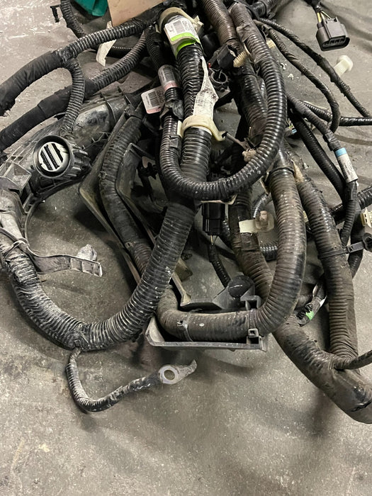 2018 FORD F250 LARIAT DRIVER FRAME WIRING HARNESS W CONNECTORS OEM