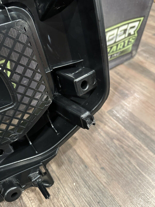 2020 2021 2022 FORD F250 F350 PLATINUM CHROME GRILLE GRILL OEM ~BROKEN TAB~