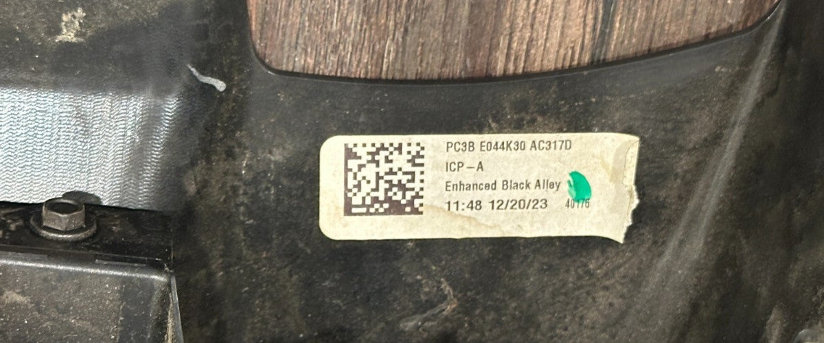 2023-24 FORD F350 HVAC AC A/C HEAT CLIMATE CONTROL BEZEL OEM PC3B E044K30