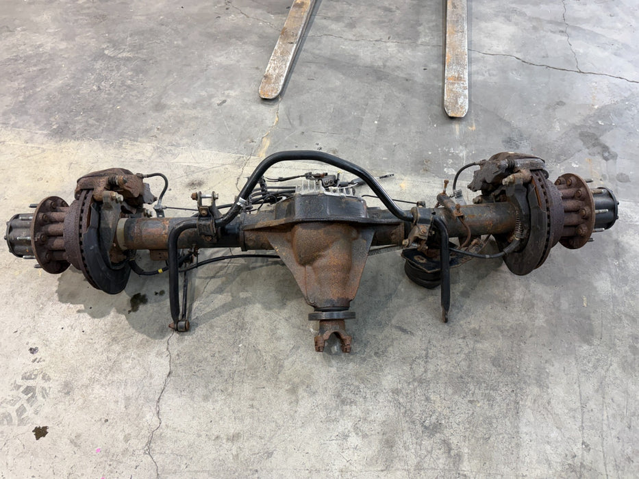 2017 - 2022 FORD F450 REAR AXLE 4.30 RATIO (4L) 42K MILES *DAMAGE TO HOUSING*