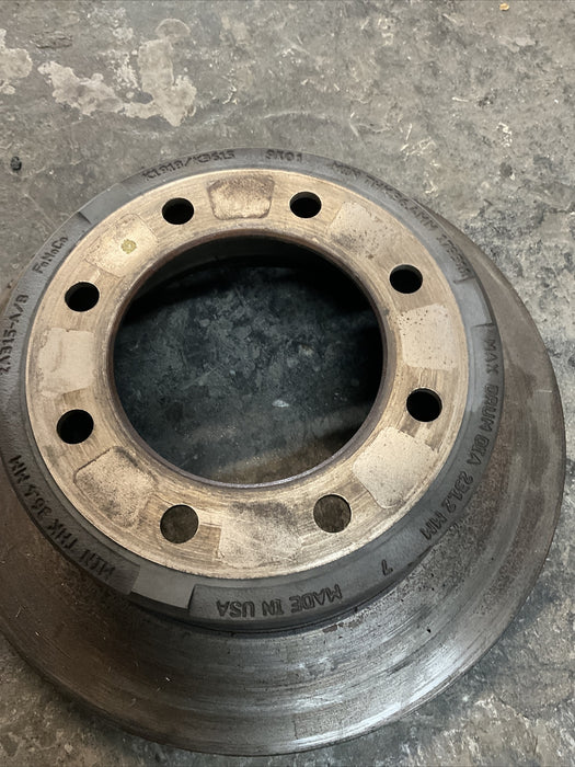 2017 2018 2019 FORD F250 F350 REAR BRAKE DISC ROTOR OEM