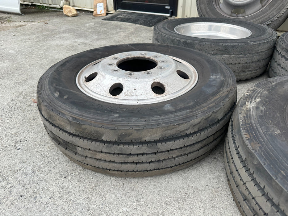 10x225 FORD F450 F550 RAM 4500 5500 ALLOY WHEELS RIMS 19.5X6 OEM