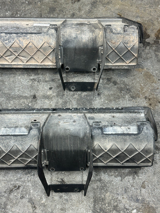 2017 FORD F250 F350 F450 RIGHT LEFT SIDE POWER RUNNING BOARD STEPs PAIR OEM