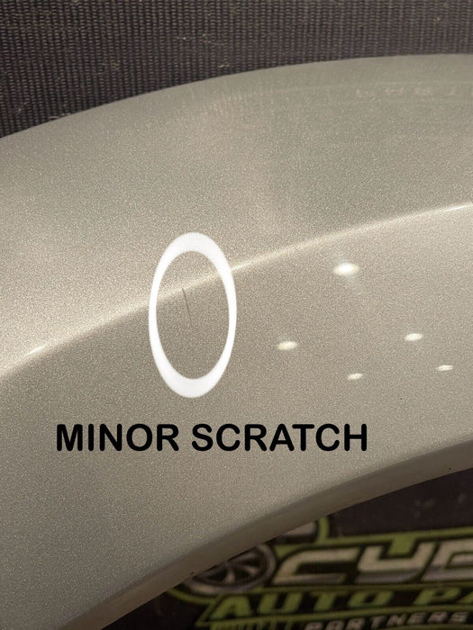 2017-19 FORD F450 DUALLY FRONT RIGHT FENDER FLARE MAGETIC GRAY J7 OEM *READ DESC