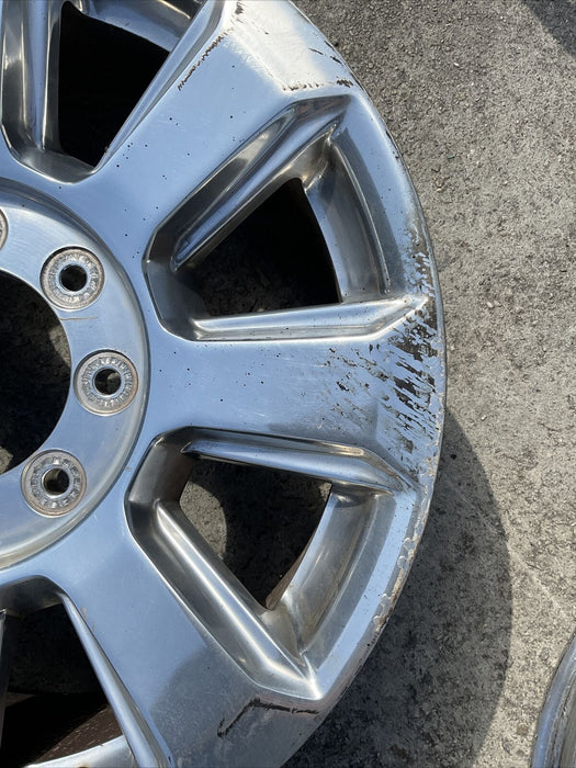 2017-2022 FORD F250 F350 F450 PLATINUM OEM WHEEL RIM (1) 20X8 *CURBRASH*