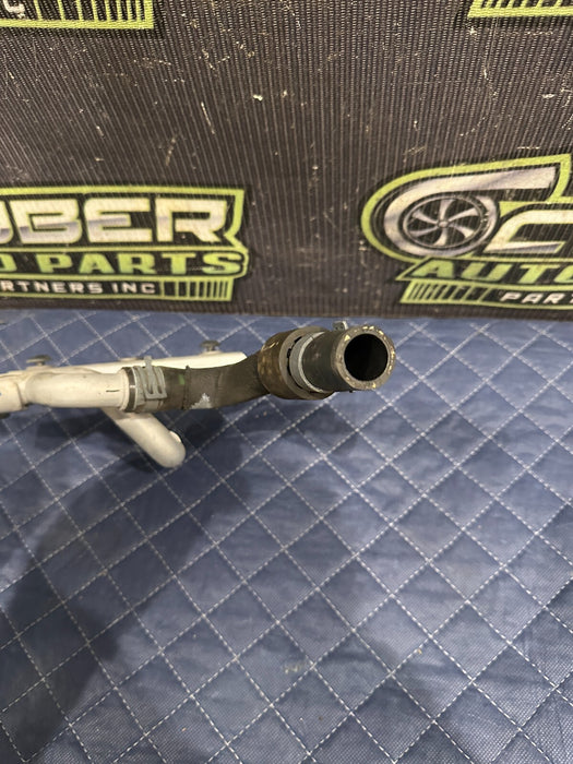 2017 2018 AUDI R8 COOLANT HOSE PIPE LINE W/ SUPPORT MOUNT BRACKET OEM 4S0813239