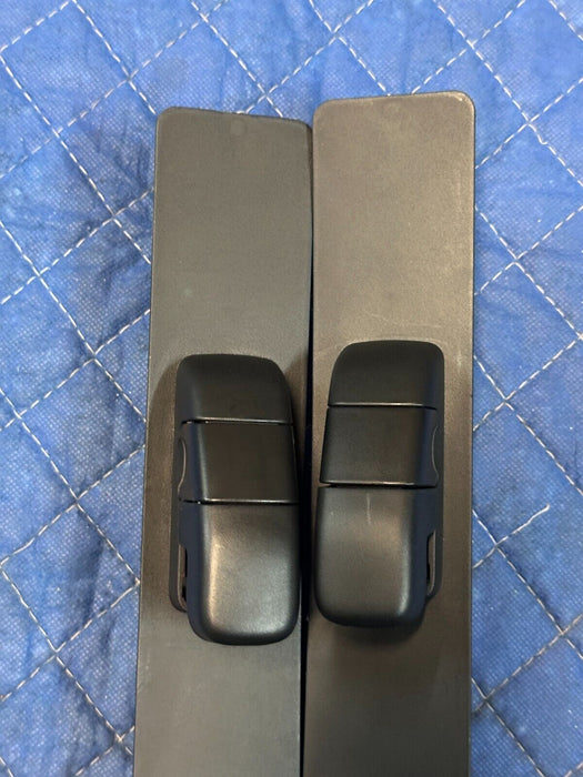 2019 FORD F250 F350 F450 PLATINUM B PILLAR SEATBELT ADJUSTER BRACKETS PAIR OEM