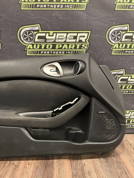 2010 NISSAN 370Z FRONT DRIVER LEFT DOOR PANEL OEM *MINOR WEAR 3,7-9*