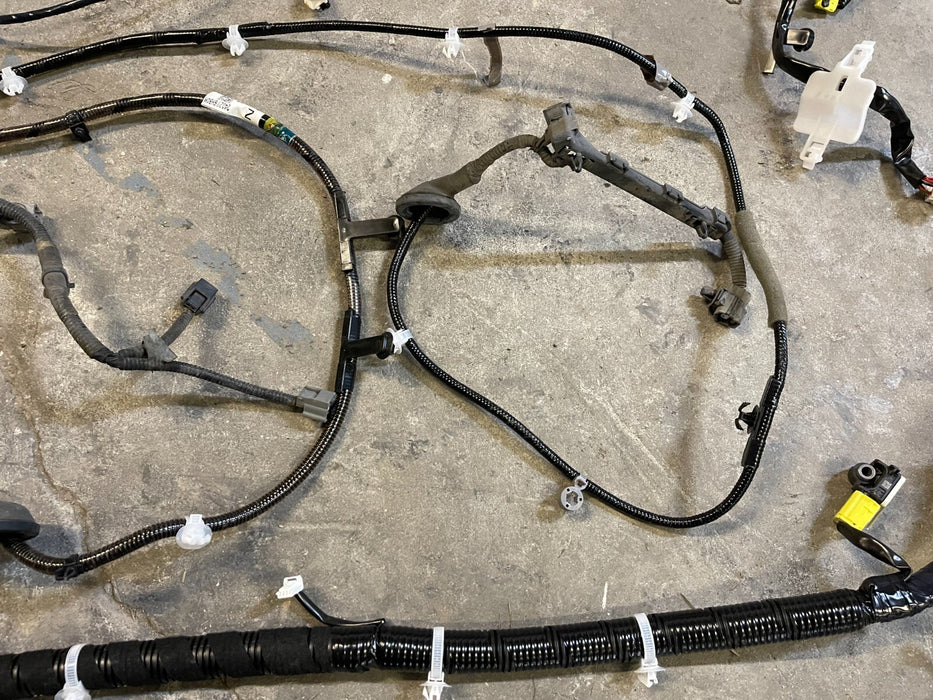 2017 INFINITI Q50 RED SPORT DRIVER LEFT LH SIDE INTERIOR WIRING HARNESS OEM
