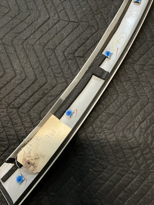 2014 INFINITI Q60 G37 EXTERIOR A PILLAR TRIM WHITE PASSENGER OEM 09-15