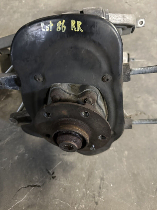 2017 AUDI R8 5.2L V10 REAR RIGHT KNUCKLE CONTROL ARM W/ AXLE ASSEMBLY 2018 OEM