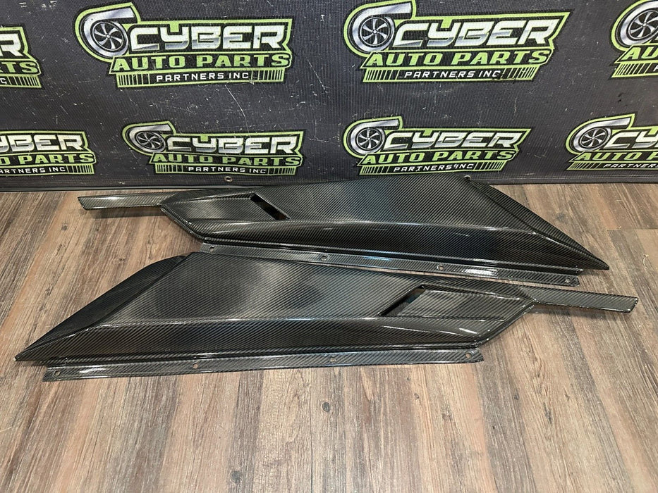 2015-2019 LAMBORGHINI HURACAN LP610-4 LP580-2 CARBON FIBER ENGINE AIR VENTS