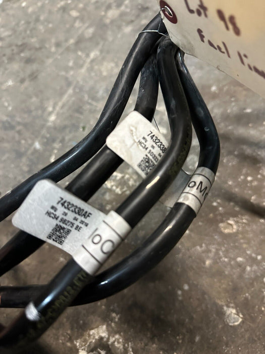 2017 2018 2019 FORD F350 6.7 DIESEL FUEL LINES HOSE TUBES (4PC) 34 GALLON OEM