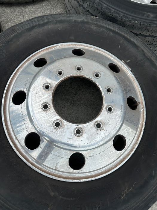 10x225 FORD F450 F550 RAM 4500 5500 ALLOY WHEELS RIMS 19.5X6 OEM