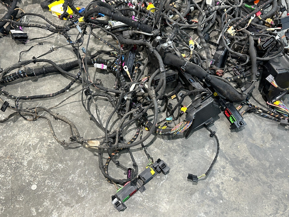 2017 AUDI R8 SPYDER MAIN CHASSIS INTERIOR WIRING HARNESS OEM