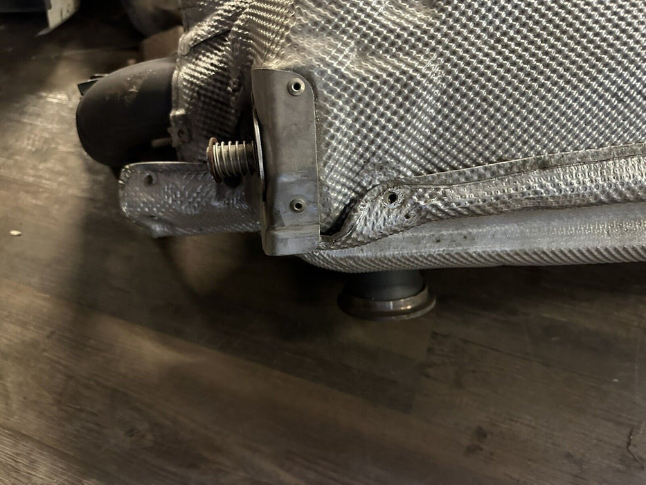 2017 AUDI R8 V10 EXHAUST MUFFLER SYSTEM OEM GENUINE 420 251 609 W/ SHEILD