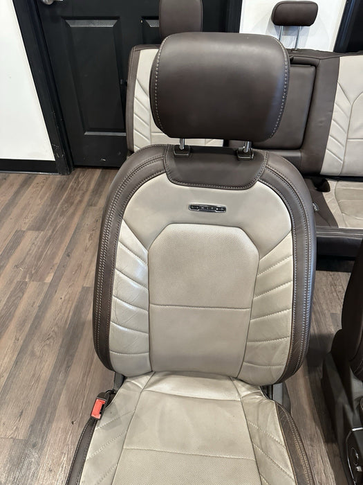 2017 2018 2019 FORD F250 F350 F450 LIMITED FRONT REAR SEATS CENTER CONSOLE OEM