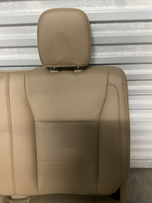 2017-2019 FORD F250 F350 F450 LARIAT REAR ~HEATED~ SEAT LEATHER OEM