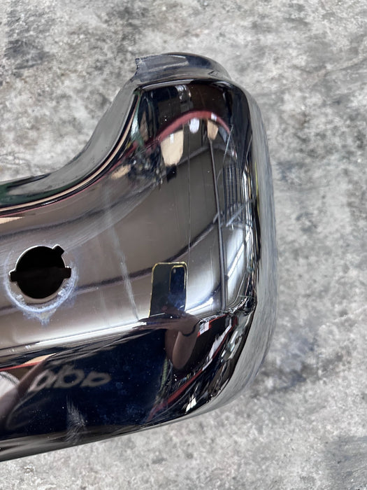 2017-2019 FORD F250 F350 REAR RIGHT CHROME BUMPER CORNER OEM *FLAWS/DENT #9*