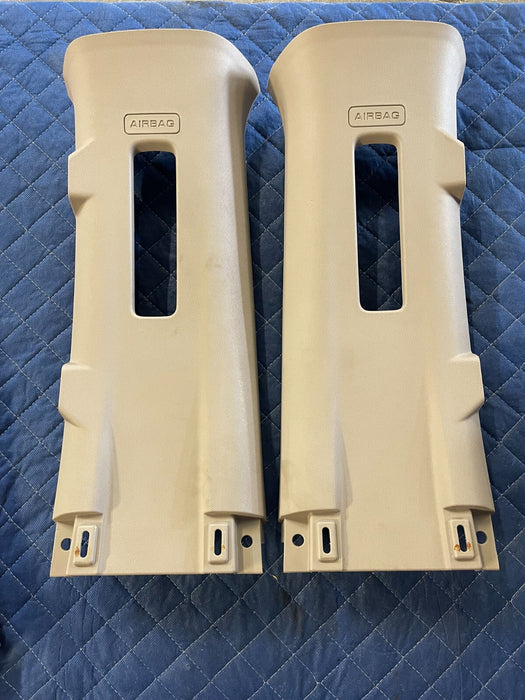 2017-2019 FORD F250 F350 F450 LIMITED LEFT & RIGHT UPPER B PILLAR TRIMS OEM