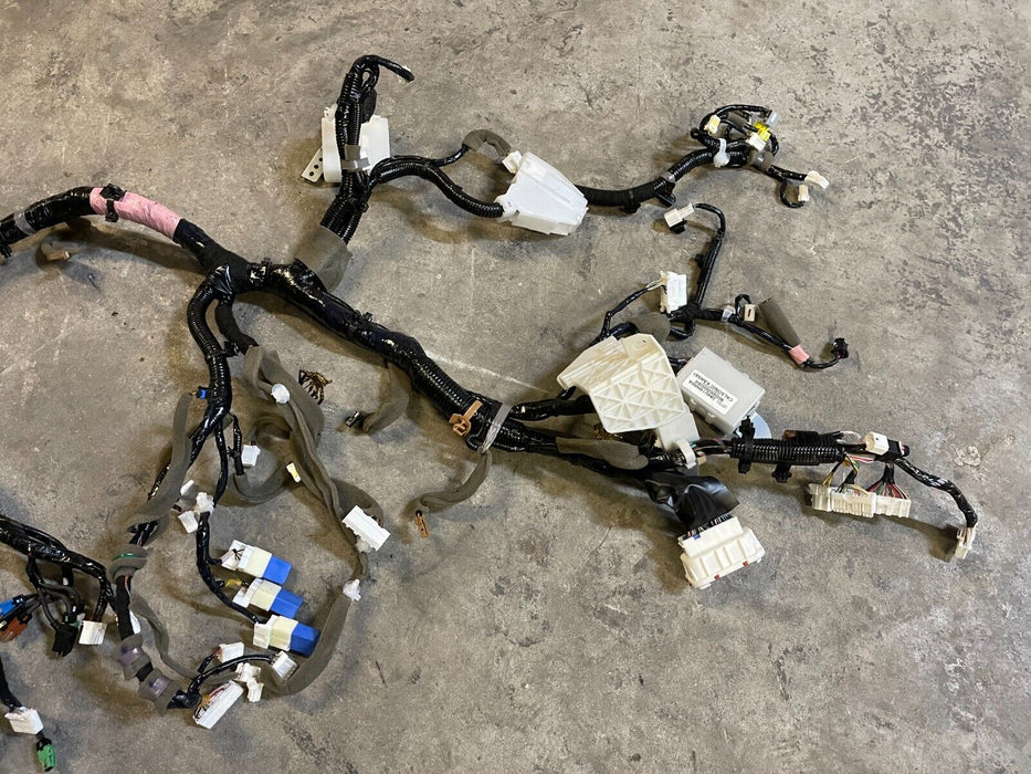 2017 INFINITI Q50 RED SPORT DASHBOARD/ CENTER CONSOLE WIRE WIRING HARNESS OEM