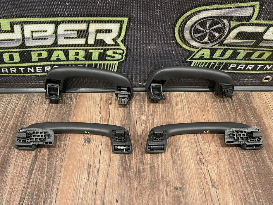 2011 BMW 550i F10 5 SERIES INTERIOR ROOF GRAB HANDLE SET OEM *SCUFFS/READ*