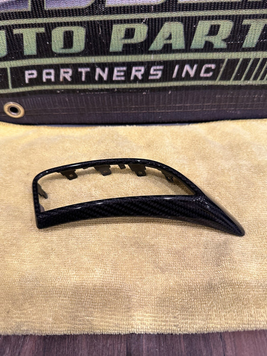 2021 AUDI R8 LEFT DOOR PANEL CARBON FIBER DOOR TRIMS OEM *PPF FLAWS/CF IS GOOD*