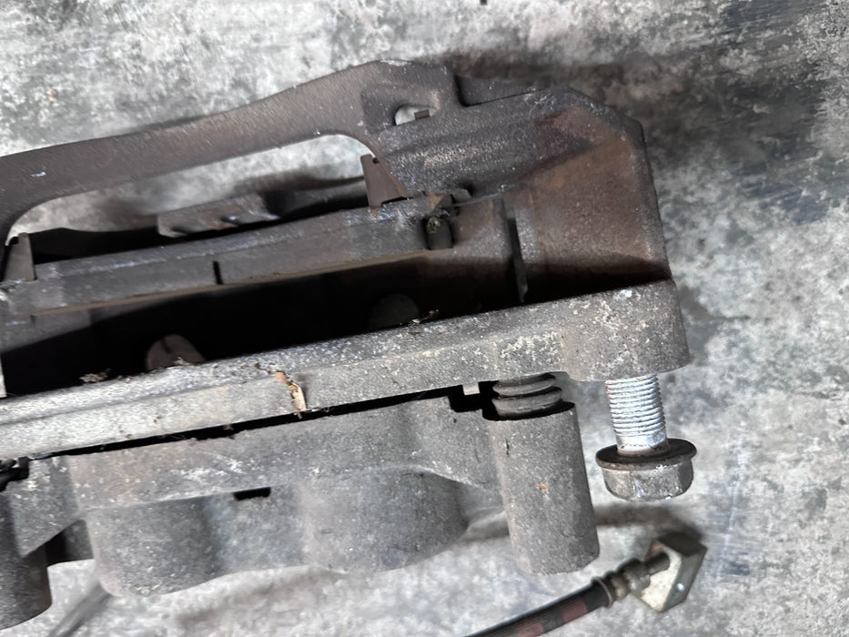 2017 NISSAN TITAN XD FRONT LEFT BRAKE CALIPER OEM