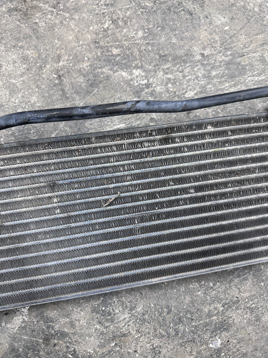 2017 NISSAN TITAN XD AC RADIATOR CONDENSER OEM *BENT BAR 3,10*