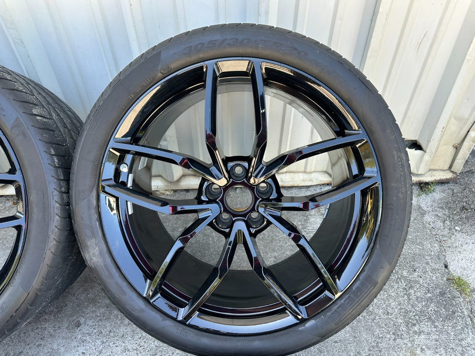 2015 LAMBORGHINI HURACAN OEM GENUINE FACTORY WHEELS RIMS TIRES 20X11 20X8.5