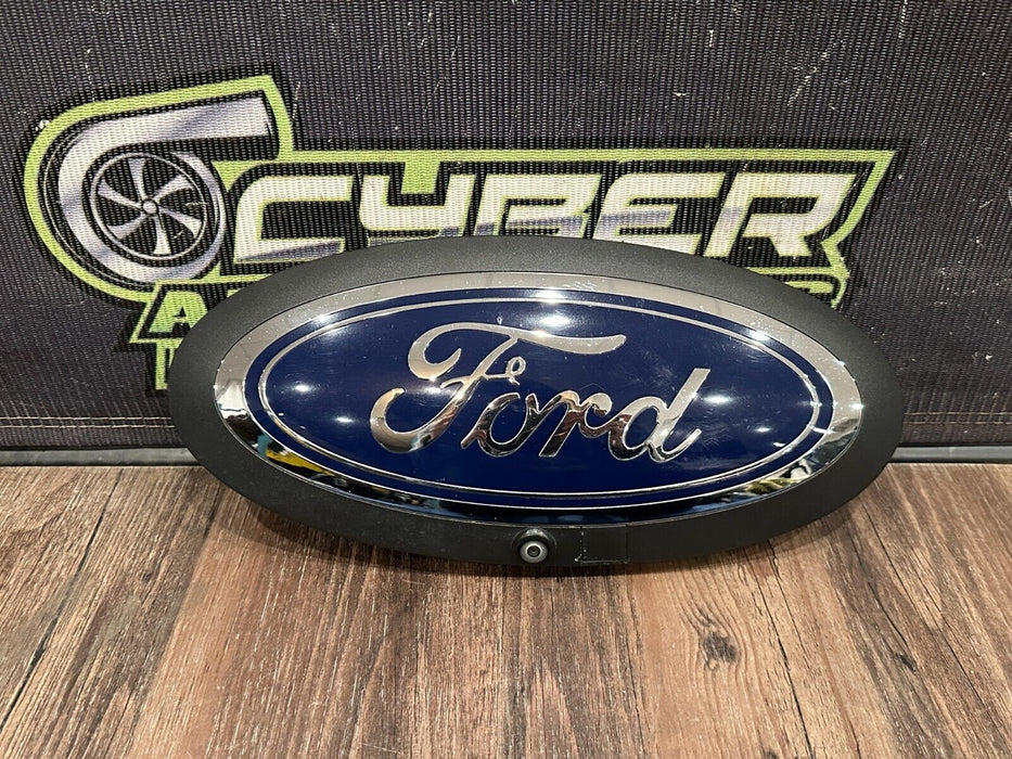 2020-2022 FORD F250 F350 F450 GRILLE EMBLEM W CAMERA OEM *READ/FLAWS*