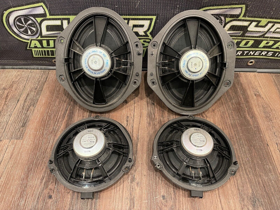 2017-2019 FORD F250 F350 B&O FRONT REAR LEFT RIGHT DOOR SPEAKER SET (4) OEM