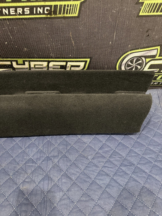 2014 PORSCHE 911 TURBO S REAR PARCEL SHELF CARPET PANEL TRIM OEM 991.555.093