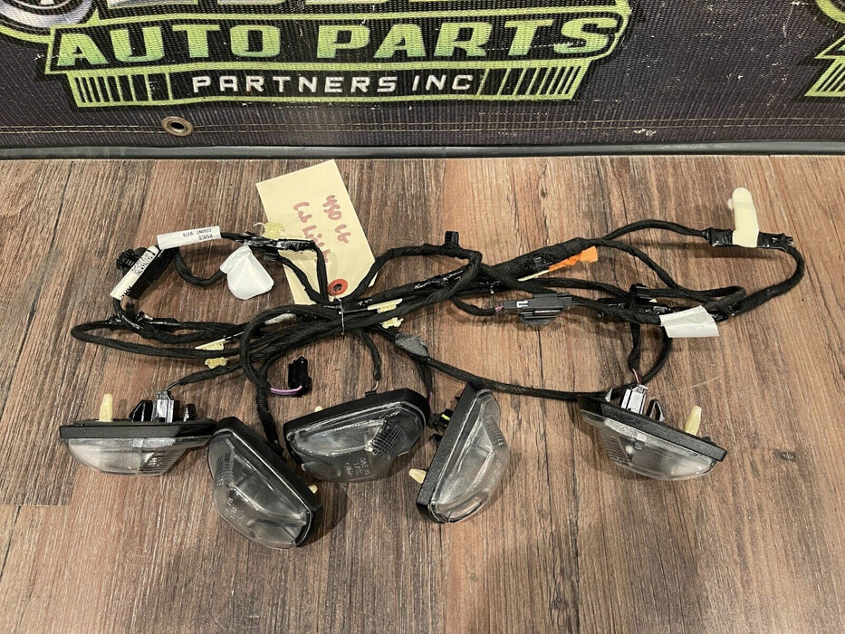 2022 FORD F350 F450 CAB ROOF LIGHTS W/ WIRING HARNESS (5) OEM LC3T-14335-AAE