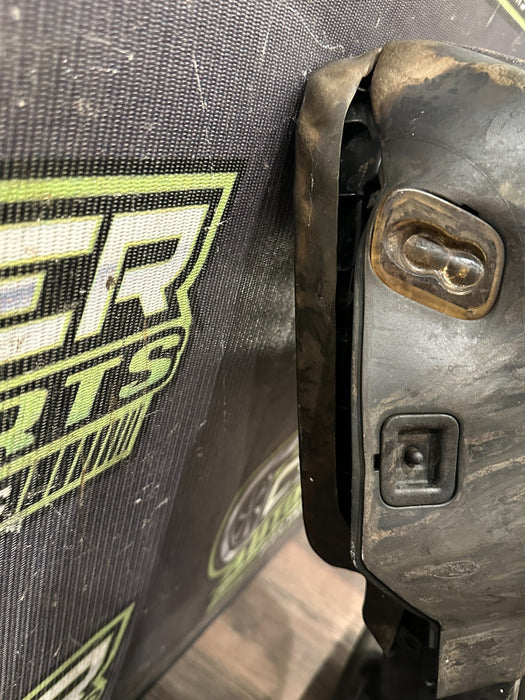 2017-2022 FORD F250 F350 F450 XLT PASSENGER RIGHT TOW MIRROR OEM ~FIRE DAMAGE~