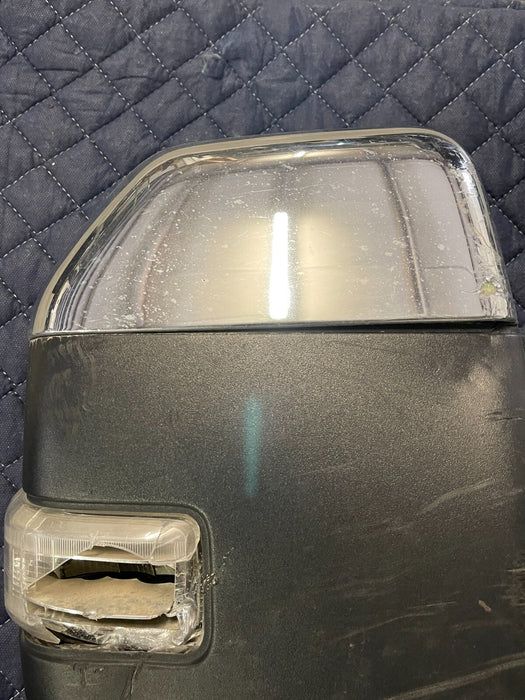2017-2019 FORD F250 F350 F450 PASSENGER RIGHT SIDE TOWING MIRROR OEM *DAMAGED*