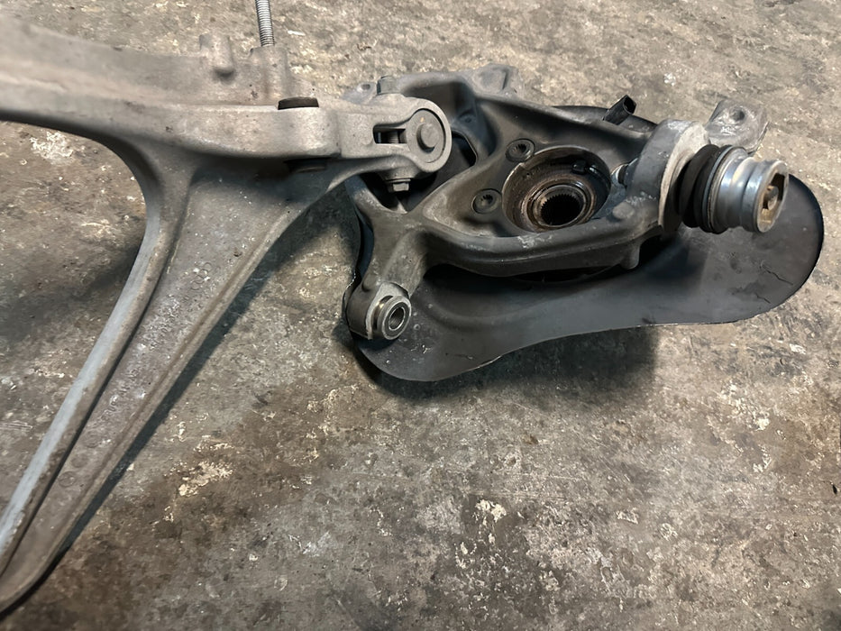 2021 AUDI R8 FRONT LEFT SUSPENSION KNUCKLE W LOWER CONTROL ARM OEM 4S0 407 151 E