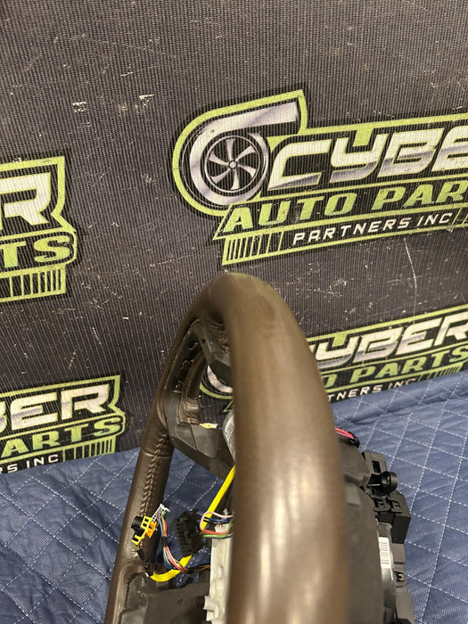 2018 FORD F250 KING RANCH STEERING WHEEL ASSEMBLY OEM ~ADAPTIVE FAULT~ 2017 2018