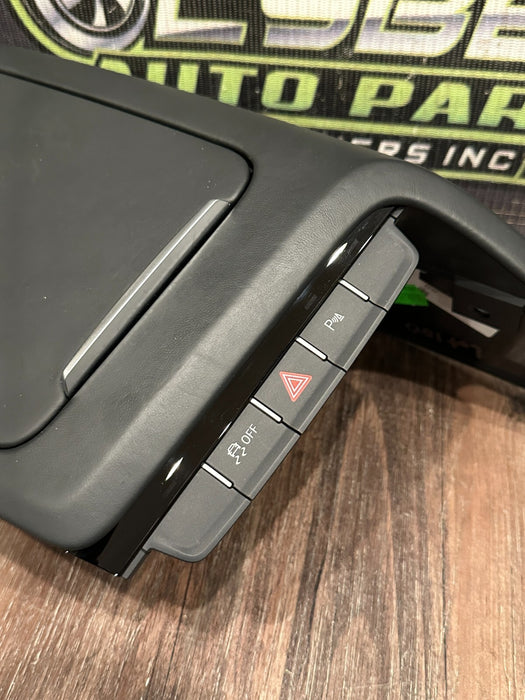 2017-18 AUDI R8 CENTER CONSOLE W CONTROLS & STORAGE COMPARTMENT OEM 4S1 863 041